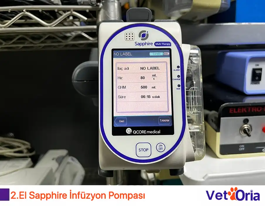 2.El Sapphire İnfüzyon Pompası