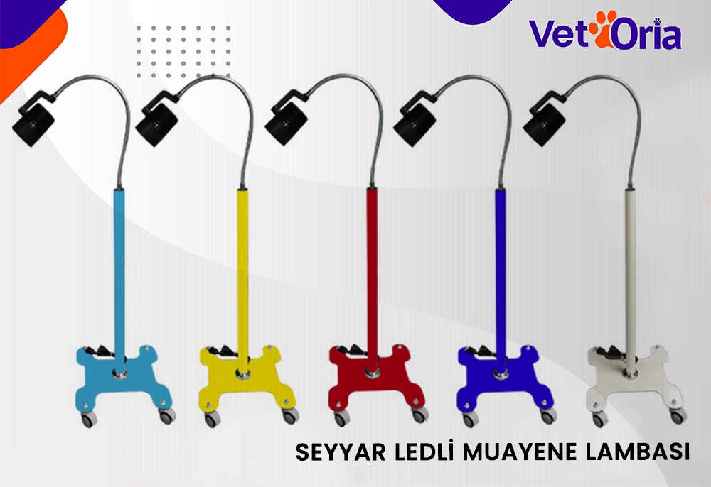 Seyyar Ledli Muayene Lambası